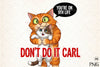 Funny Cat Quotes Clipart Bundle 86