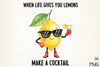 Funny Lemon Clipart Bundle: Positive Main Squeeze 2