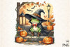 Halloween Frog Clipart Bundle