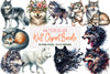 Wolf Clipart Bundle