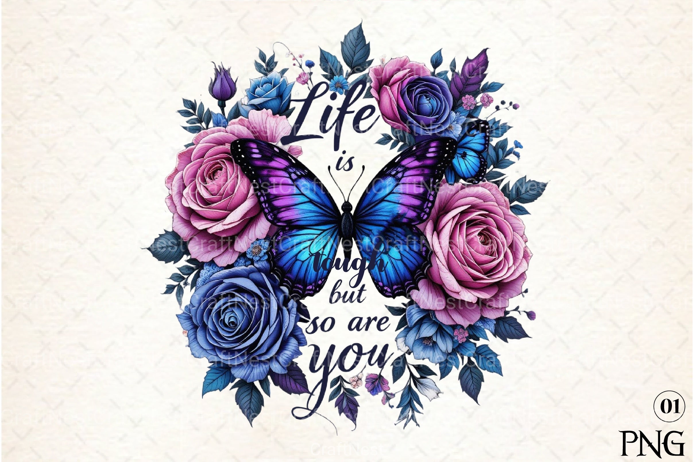 Inspirational Floral Sugar Skull Clipart Bundle - CraftNest - Digital Crafting and Art