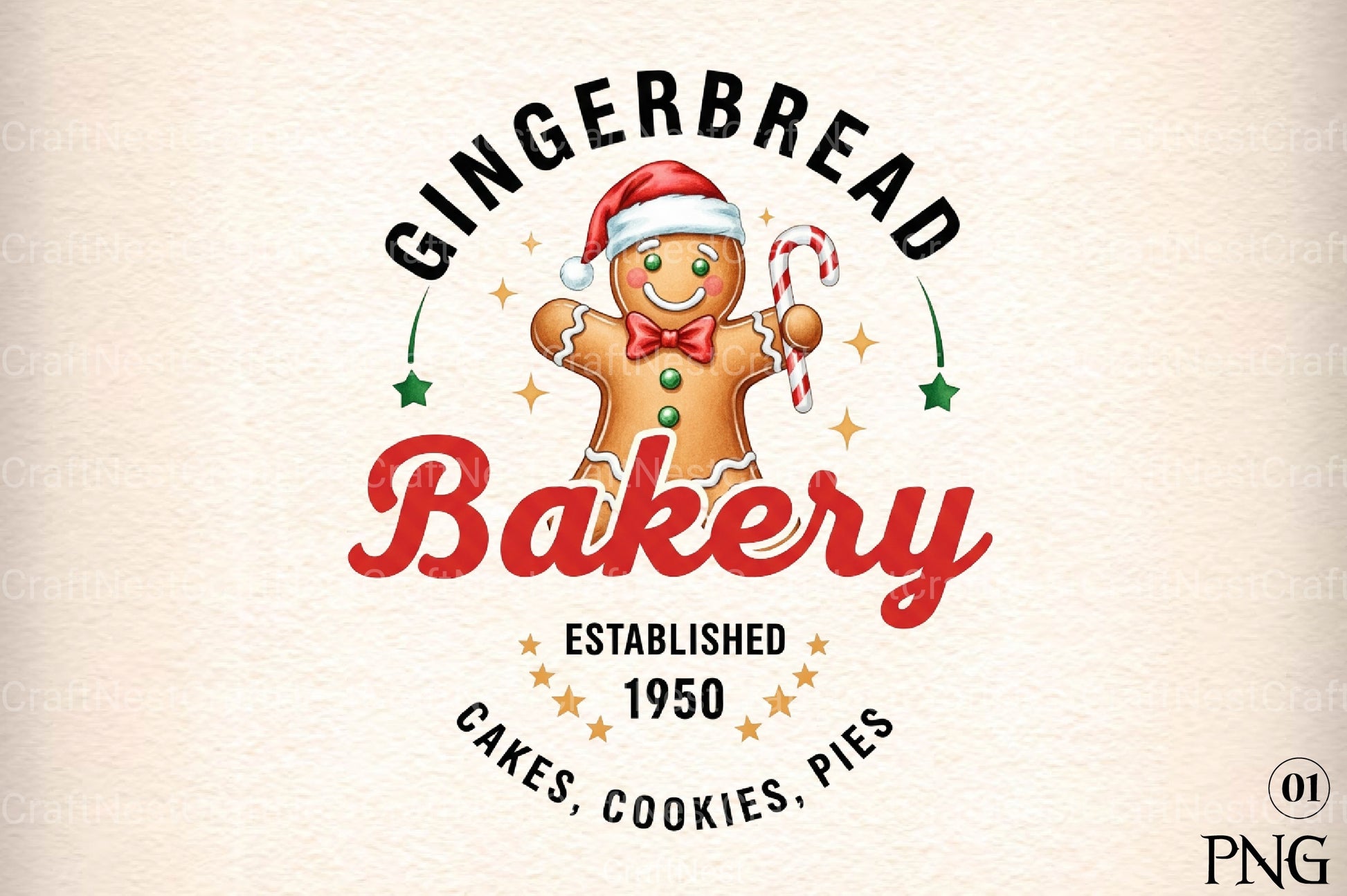 Festive Bakery Illustration Art Clipart Bundle - CraftNest - Digital Crafting and Art