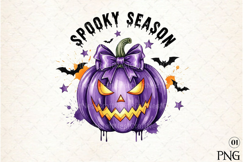 Halloween Spooky Pumpkin Clipart Bundle - CraftNest - Digital Crafting and Art