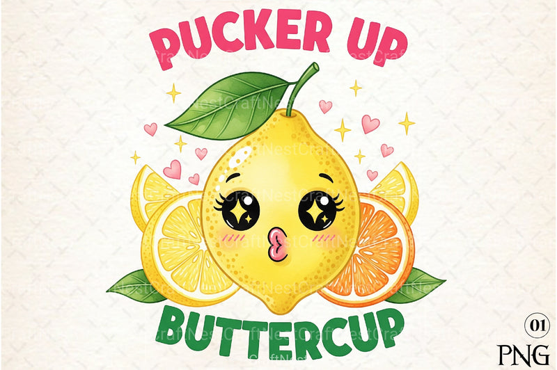 Funny Lemon Clipart Bundle: Positive Main Squeeze 4 - CraftNest - Digital Crafting and Art