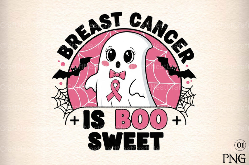 Halloween Breast Cancer Clipart Bundle 2 - CraftNest - Digital Crafting and Art