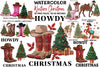 Western Christmas Clipart Bundle 99