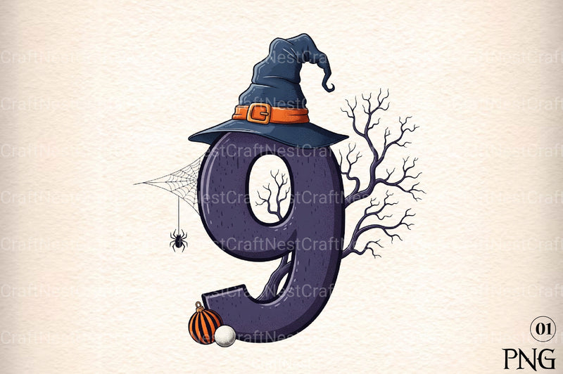 Halloween Alphabet Clipart Bundle 10 - CraftNest - Digital Crafting and Art