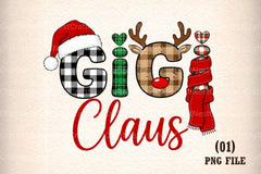 Gigi Claus Clipart Bundle - CraftNest - Digital Crafting and Art