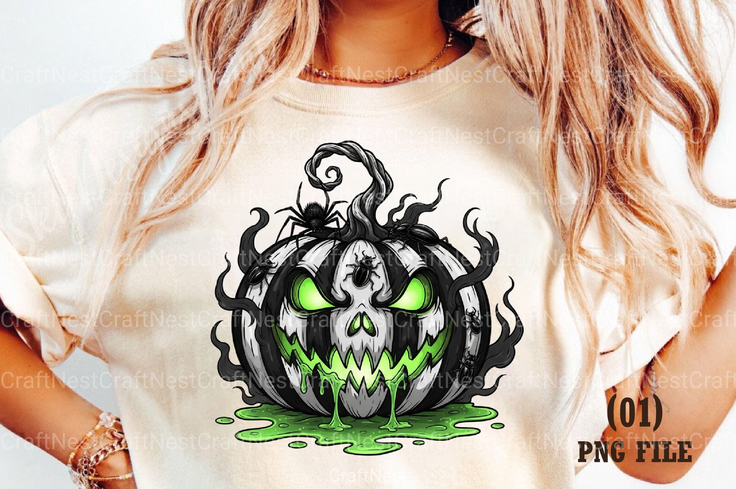 Spooky Pumpkin Halloween Clipart Bundle - CraftNest - Digital Crafting and Art