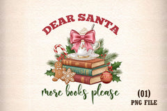 All Booked for Christmas Clipart Bundle 4 - CraftNest - Digital Crafting and Art