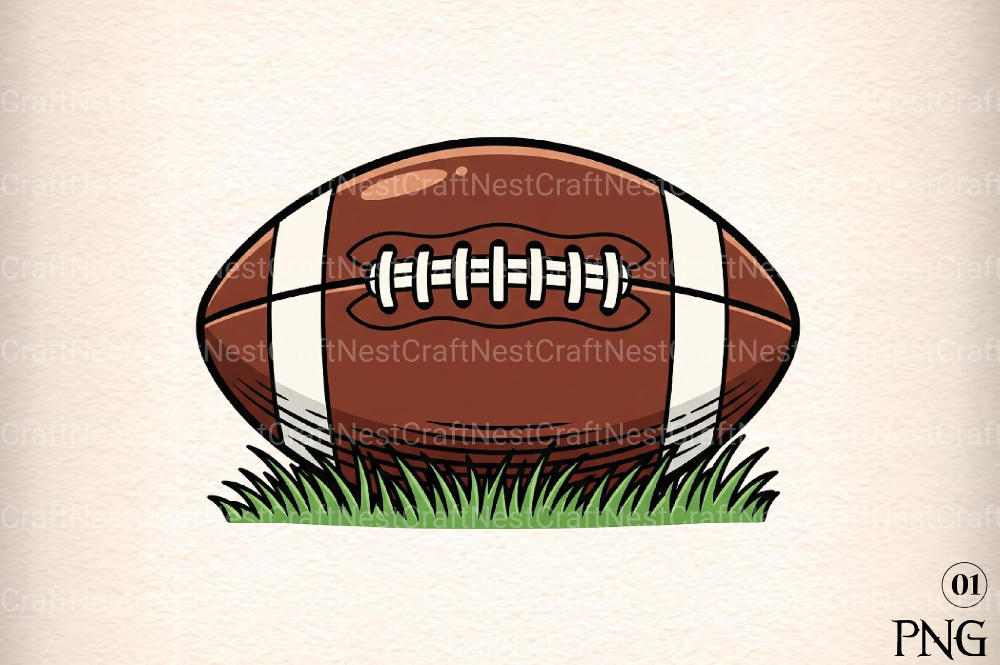 American Football Clipart Bundle - CraftNest - Digital Crafting and Art