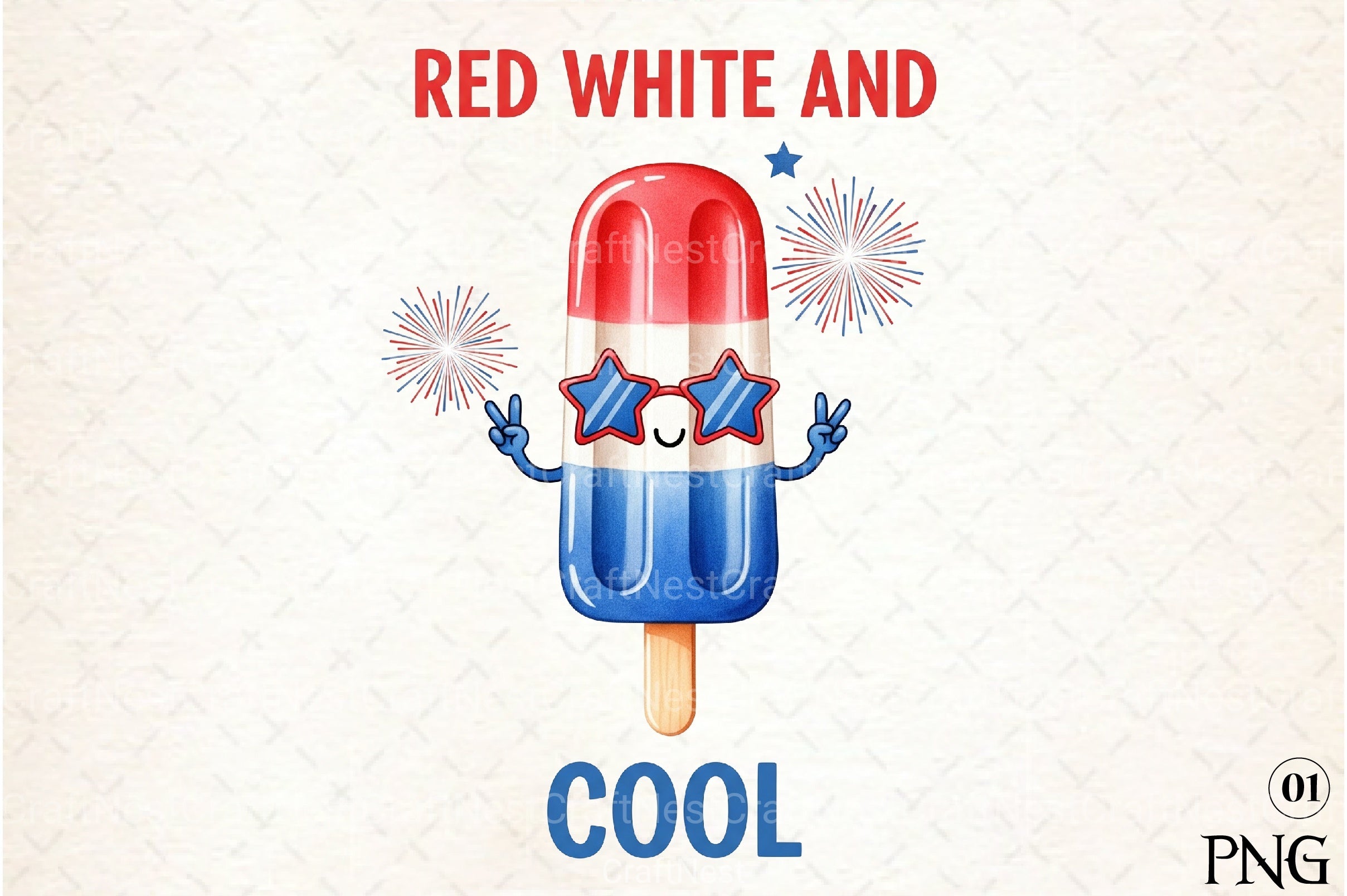 Funny 4th of July Clipart Bundle - CraftNest - Digital Crafting and Art