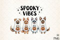 Spooky Dog Embroidery Clipart Bundle - CraftNest - Digital Crafting and Art