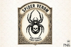 Vintage Halloween Potion Labels Clipart Bundle 12 - CraftNest - Digital Crafting and Art