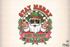 Stay Merry and Bright Clipart Bundle - CraftNest - Digital Crafting and Art