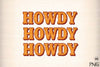 Western Howdy Art Clipart Bundle