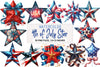4th of July Star Clipart Bundle 76