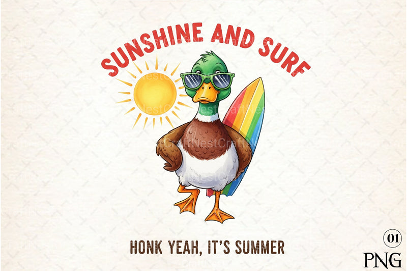 Summer Goose Clipart Bundle 2 - CraftNest - Digital Crafting and Art