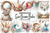 Sea Ocean Boho Clipart Bundle