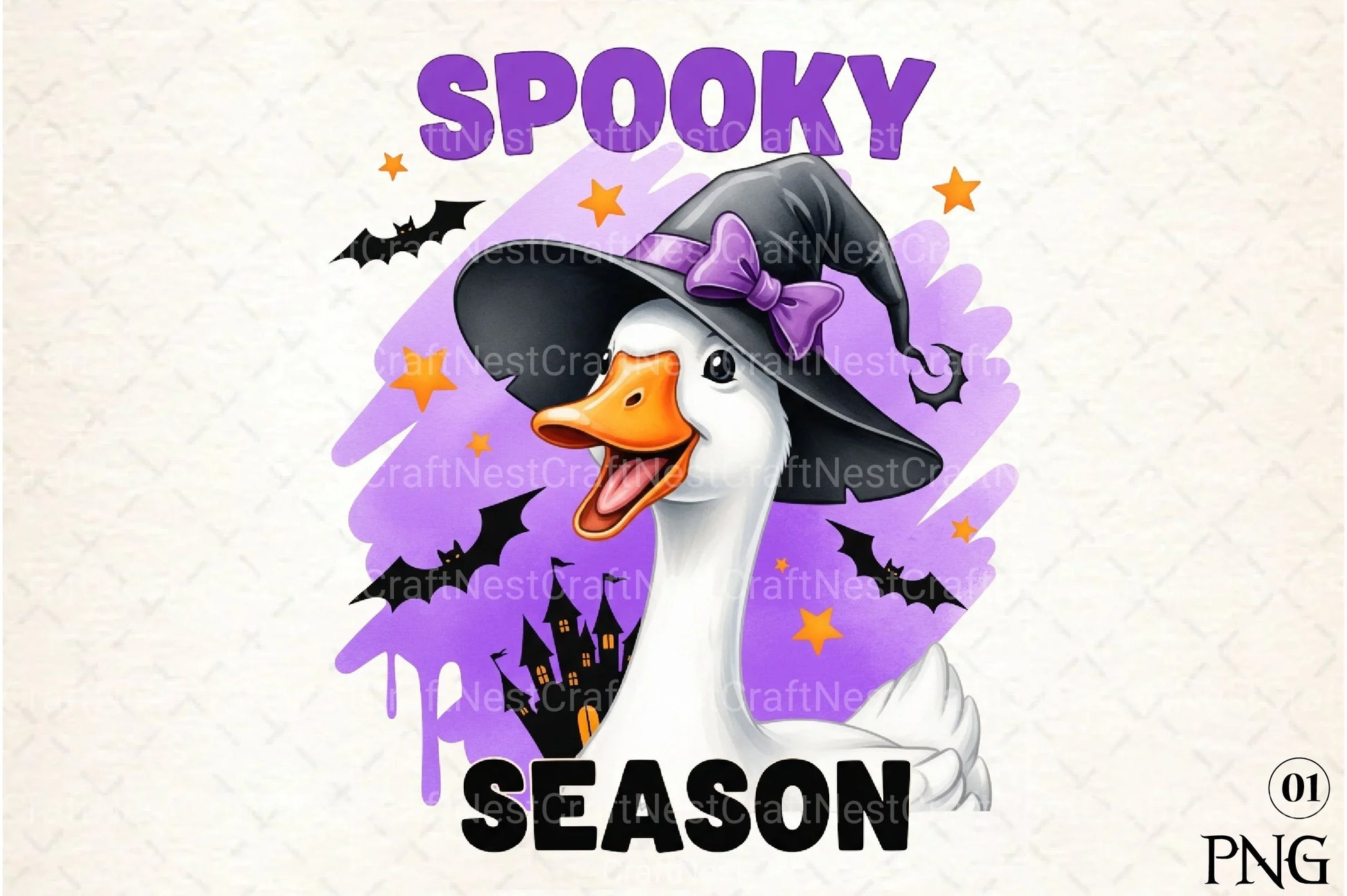 Spooky Season Goose Halloween Fall Clipart Bundle - CraftNest - Digital Crafting and Art