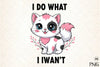 Funny Cat Quotes Clipart Bundle