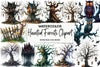 Haunted Forests Clipart Bundle