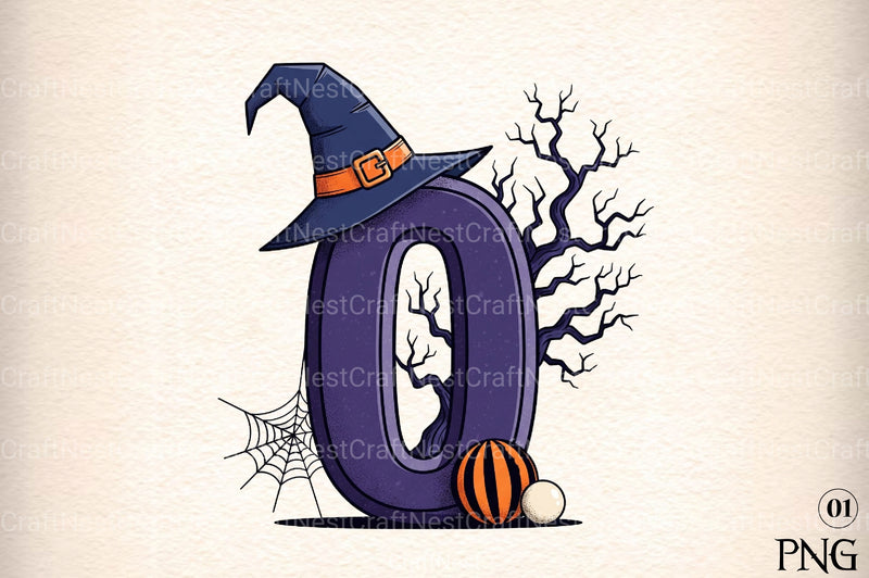 Halloween Alphabet Clipart Bundle 36 - CraftNest - Digital Crafting and Art