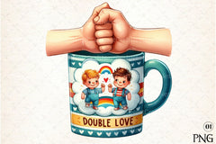 Kids Father’s Day Fist Bump Clipart Bundle 2 - CraftNest - Digital Crafting and Art