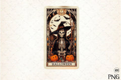 Halloween Tarot Card Clipart Bundle 2 - CraftNest - Digital Crafting and Art