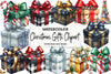 Christmas Gifts Clipart Bundle 99