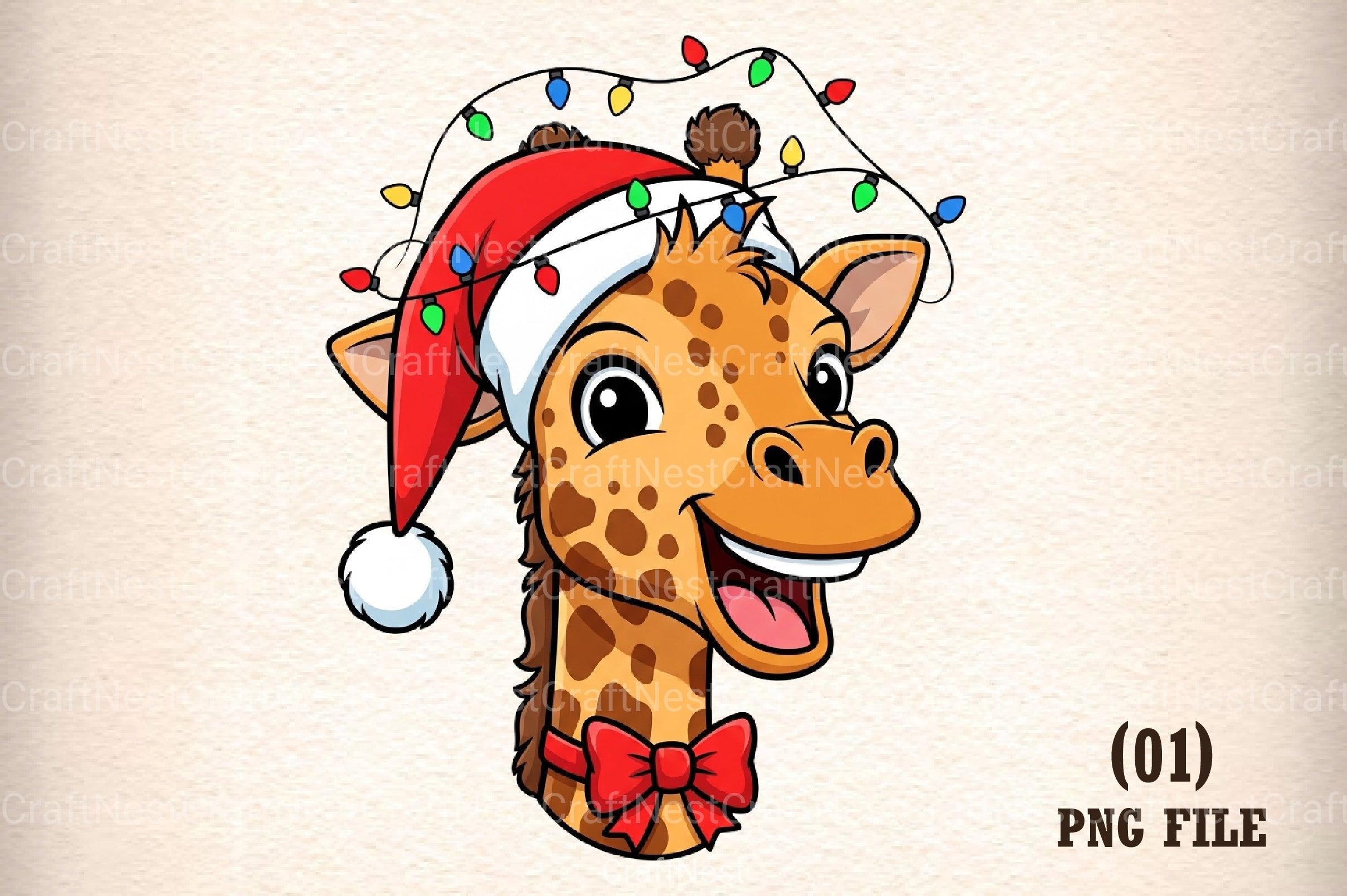 Giraffe Clipart Bundle 1 - CraftNest - Digital Crafting and Art
