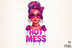 Pink Glitter Mom Leopard Print Clipart Bundle - CraftNest - Digital Crafting and Art