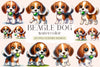 Beagle Dog Clipart Bundle