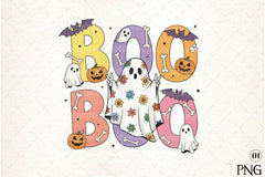 Boo Halloween Clipart Bundle - CraftNest - Digital Crafting and Art