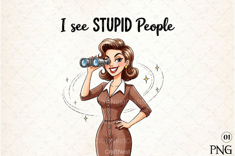 Sarcastic Funny Girl Can't Adult Today Clipart Bundle 9 - CraftNest - Digital Crafting and Art