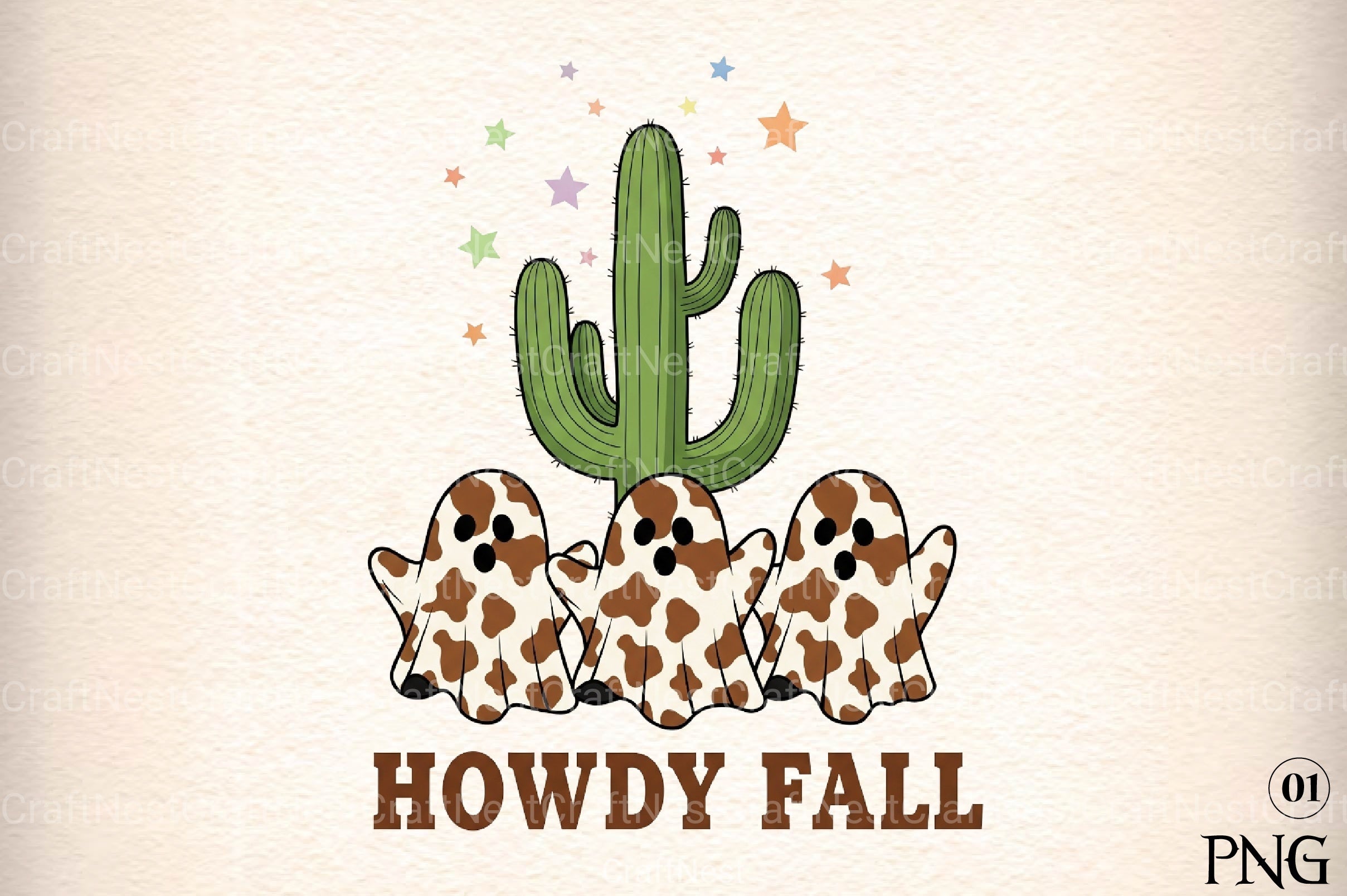 Howdy Ghost Fall Clipart Bundle - CraftNest - Digital Crafting and Art