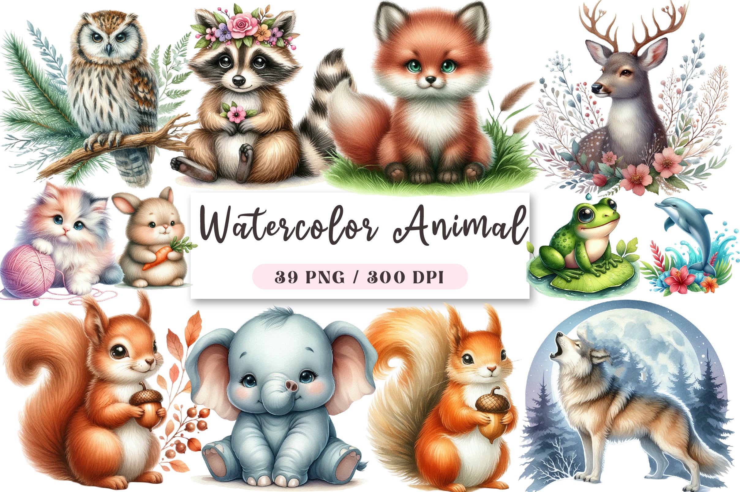 Animal Clipart Bundle