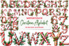 Christmas Alphabet Clipart Bundle 8