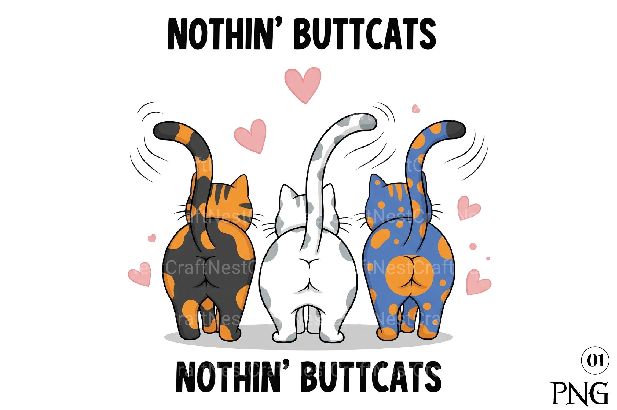 Funny Cat Quotes Clipart Bundle 7 - CraftNest - Digital Crafting and Art