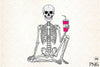 Sarcastic Skeleton Clipart Bundle Collection 4