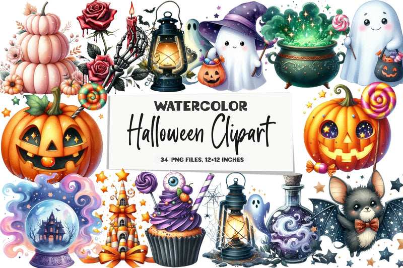 Halloween Clipart Bundle - CraftNest - Digital Crafting and Art