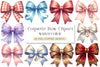 Coquette Bow Clipart Bundle