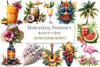 Hawaiian Summer Clipart Bundle