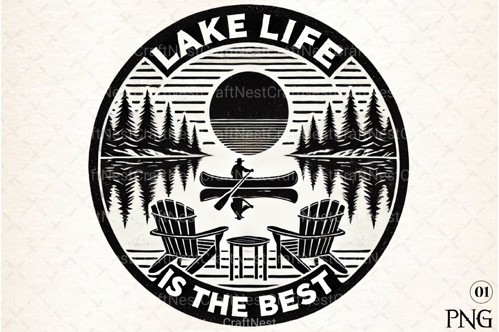 Summer Lake Life Clipart Bundle - CraftNest - Digital Crafting and Art