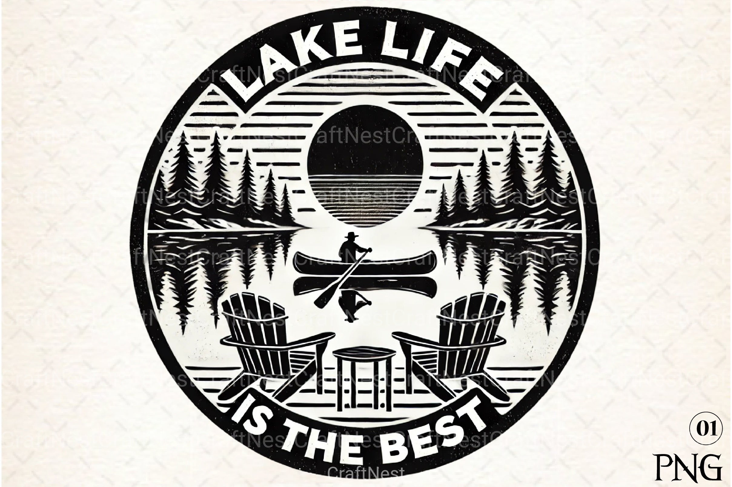 Summer Lake Life Clipart Bundle - CraftNest - Digital Crafting and Art