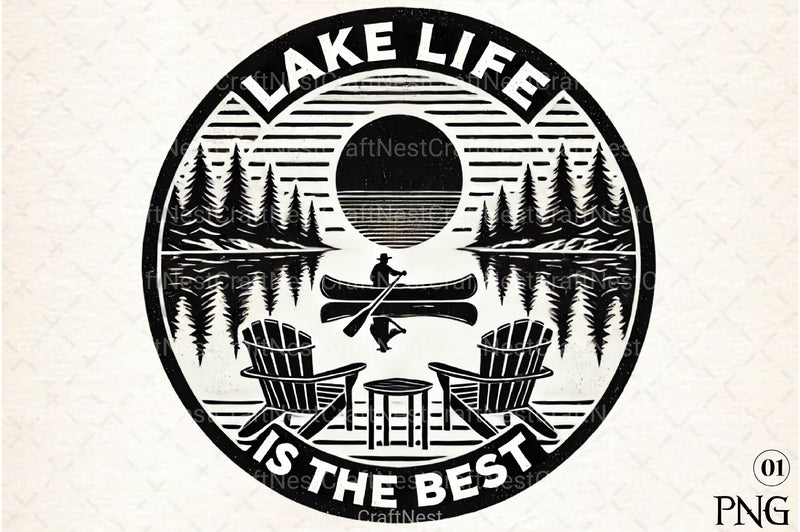 Summer Lake Life Clipart Bundle - CraftNest - Digital Crafting and Art