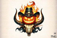 Western Halloween Quotes Clipart Bundle 5 - CraftNest - Digital Crafting and Art