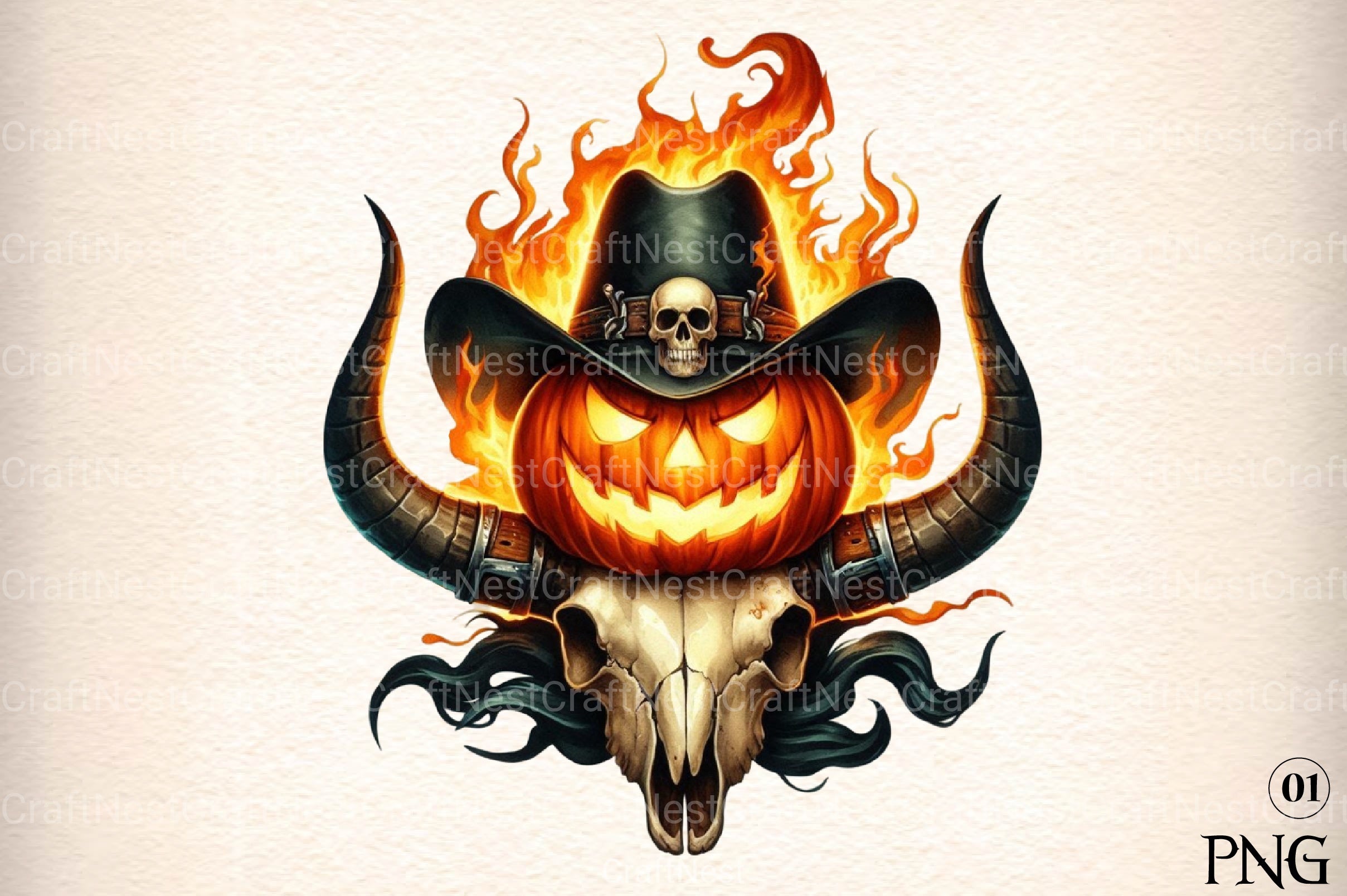 Western Halloween Quotes Clipart Bundle 5 - CraftNest - Digital Crafting and Art