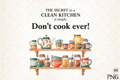 Funny Kitchen Towel Clipart Bundle 3 - CraftNest - Digital Crafting and Art