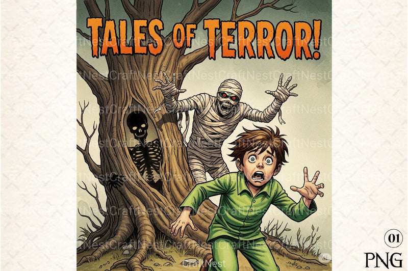 Spooky Halloween Clipart Bundle: 16 Designs 77 - CraftNest - Digital Crafting and Art